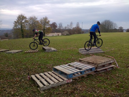 Edouard et Maxime C en trial